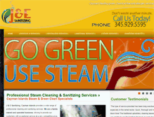 Tablet Screenshot of cleancayman.com
